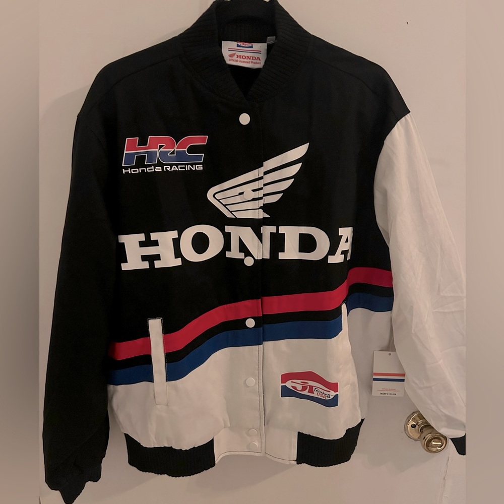 Honda official racing jacket size XL . New with tags.